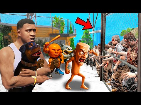 ЗОМБИЛАР БРЕЙНРОТАРДЫ ҰСТАП АЛДЫ (GTA V)