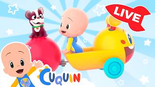 🔴DIRECTO🔴 Aprende  colores,  números y formas con Cuquín | Videos educativos
