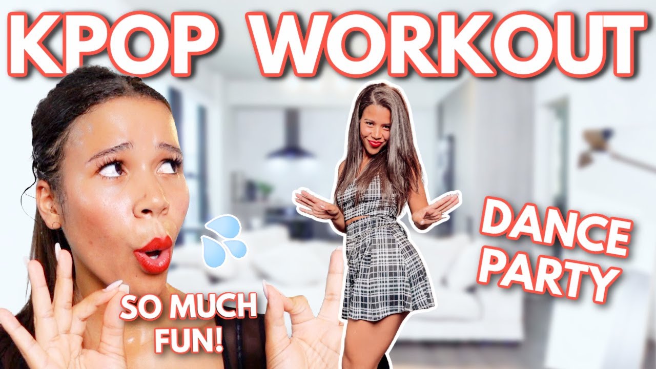 KPOP Fat Burning Dance Workout - BLACKPINK, BTS, MAMAMOO - Grow with Jo