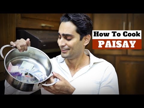 "How To Cook Paisay" -By Danish Ali
