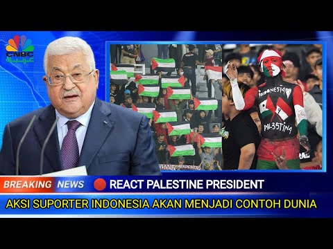 "Viral Di TV Arab" Aksi Suporter Indonesia di FIFA match day Dapat Pujian dari Presiden Palestina