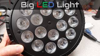 RGBW SHEHDS LED light fixture data teardown and USB powering
