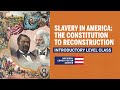 Abolitionist Perspectives and Constitutional Amendments