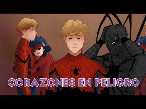 OSCURIDAD EN EL CORAZON 🖤 SPIDERVENOM (2) | Miraculous Ladybug Comic Fandub Español.