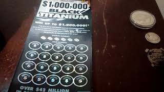 🆕$1,000,000 BLACK TITANIUM OHIO Ticket 019 Look@All My Videos