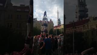 Castellers / Human Towers / Lidské věže poprvé v Praze