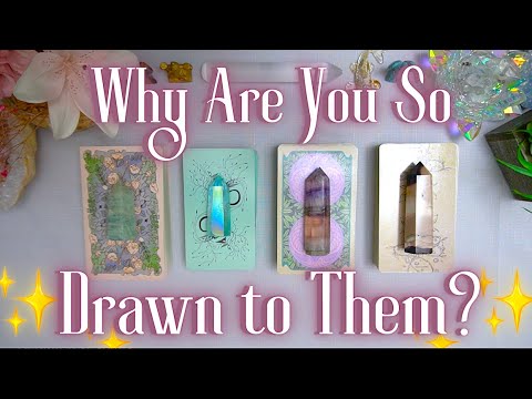 Why Are You So Drawn to Them? 🤍🧲🩷 Detailed Pick a Card Tarot Reading