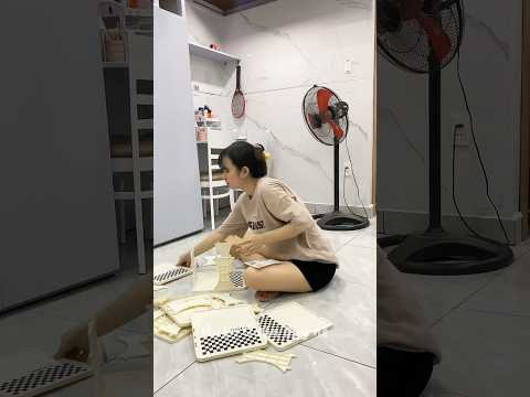 Decor kệ để dép cho phòng trọ nhỏ | Quân Quân đây nè
