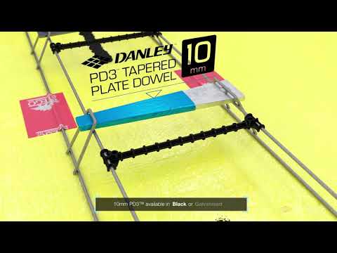 Danley™ PD3™ Plate Dowel Cradles with RynoBar™