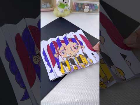 Try it ๐ #diy #art #rafiasdiy #craft #kpopdemonhunter #youtubeshorts #shorts