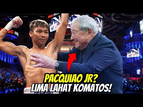 KAMUKHA NI PACQUIAO GRABE LAKAS! 5 LAHAT TINAMAAN KOMATOS KINILABUTAN SI ARUM