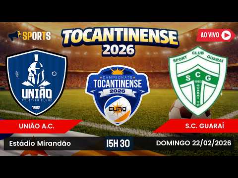 União Atlético-TO 2 x 0 Guaraí-TO