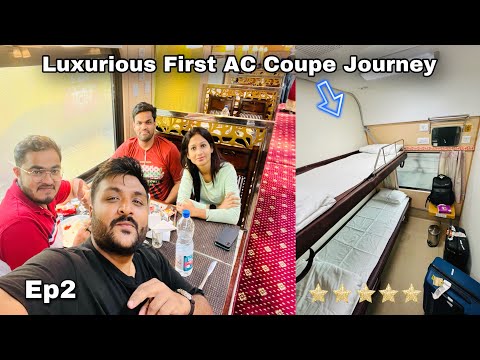 45 hours Luxurious Train Journey in Tourist Train || 5star Restaurant on moving wheels 😀 Ep2