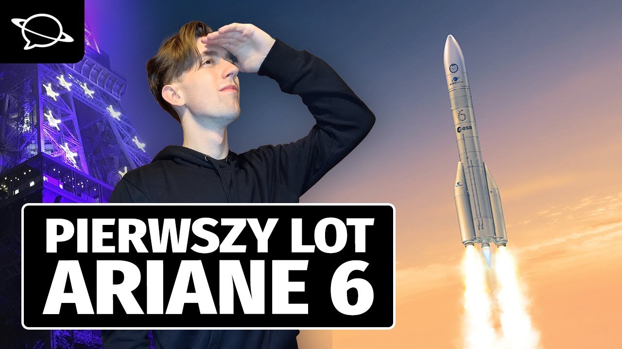 Debiutancki start europejskiej rakiety Ariane 6