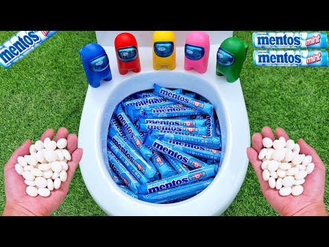 Coca Cola, Different Fanta, Among us, Pepsi, Sprite and Mentos In the big underground hole