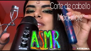 🎙 ASMR - Te hago Corte de cabello y Maquillaje 💄 💇🏻‍♀️💇🏻‍♂️ #asmr