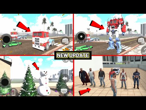 Indian Bike Driving 3d Game🔥 Truck Robot+Franklin copy+Christmas Tree 🤯Indian Bike Driving 3d Update