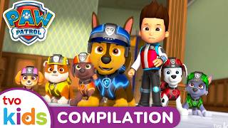 1 Hour Compilation ⭐ | 🐶 PAW PATROL ⛑️ | Season 4 | Best Episodes with Chase, Marshall 🐾 | TVOkids