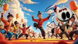 What if we couldn’t Stop doing Kung fu? | #aumsum #kids #cartoon #science