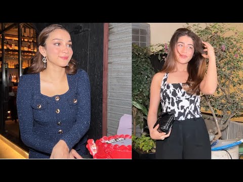 Alifa Jafry celebrates her Birthday with Aditi Bhatia, Cut Cake with Media