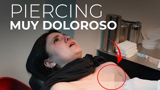 ME HICE EL PIERCING MAS DOLOROSO *vlog*