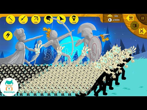 Unstoppable UNDEAD ARMY Formation 💪 All Stick Figure x9999 Units | Stick War Legacy Mod | Stick3Apk