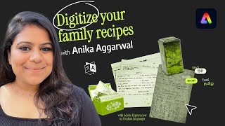 Digitize Your Family Recipes With Adobe Express