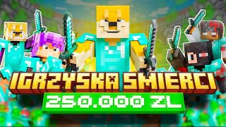 Wziąłem Udział w IGRZYSKACH ŚMIERCI SAGIEGO o 250 000 ZŁ!!! w MINECRAFT