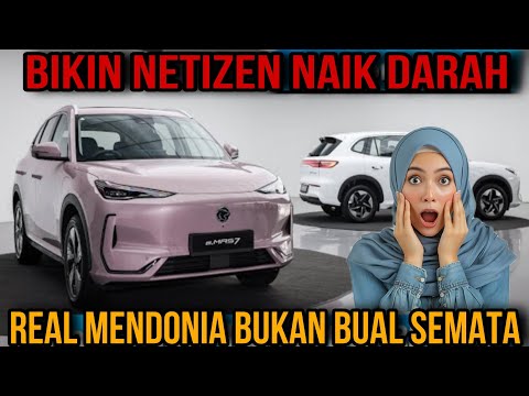 ORANG INDONESIA TERKESIMA⁉️ MALAYSIA MENDONIA PROTON eMAS 7 EV MEWAH