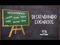 Cognatos e Aprendizado de Inglês