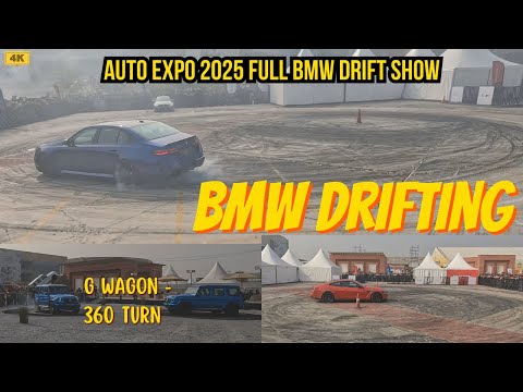 BMW M4 Insane Drift at Bharat Mobility Global Expo 2025 || Auto Expo 2025 india 🔥 | HARISH KKD