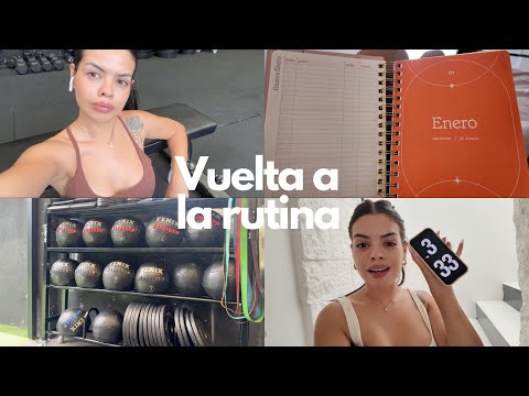 48hs CONMIGO: Vuelta a casa y a la rutina (gym, agenda, lectura) 🍒