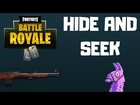 HIDE AND SEEK WITH FRIENDS - FORTNITE PLAYGROUND -