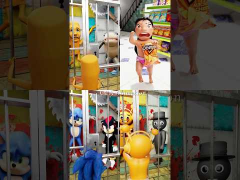 The Door is Unlocked - SONIC | LILO & STITCH | ITALIAN BRAINROT | SPRUNKI #animation #funny #shorts