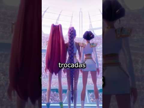 Você ja viu as Huntrix com as CORES TROCADAS