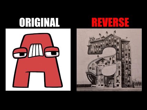 Revese Alphabet Lore But in Buildings (A-Z..) | Alphabet Lore Meme Animation - TDC Lore