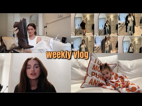 Halloween, NYC prep & date night! Weekly Vlog