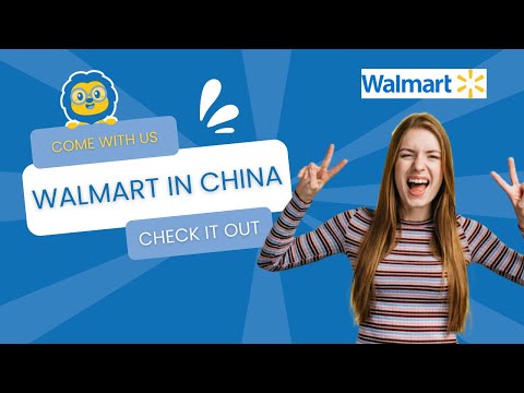 Walmart in China 🇨🇳 Walkthrough of a Chinese Walmart