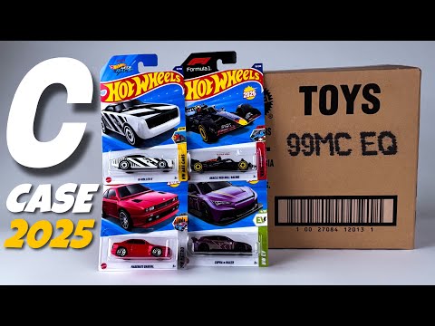 Unboxing Hot Wheels 2025 - C Case!