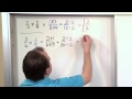 Multiplying and Simplifying Fractions