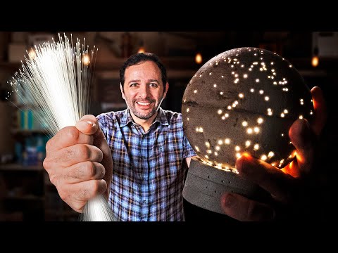 BOLA PERFEITA de FIBRA ÓTICA