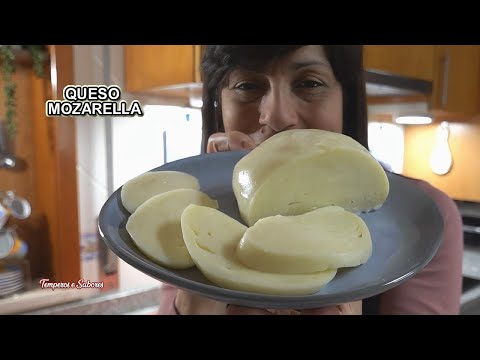 QUESO MOZARELLA FANTÁSTICO FÁCIL Y RIQUÍSIMO la receta que todos querían