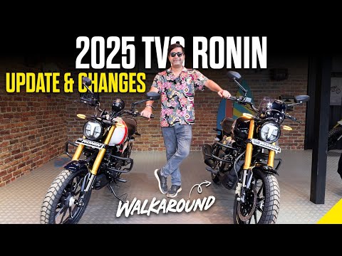 2025 TVS Ronin Walkaround | TVS Moto Soul Goa | New Colour Graphics and longer seat | Times Drive