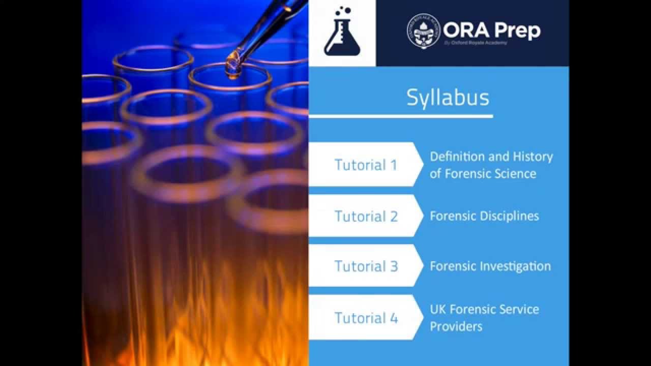 An Introduction to Forensic Science