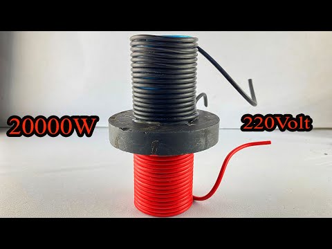 How to make 20000w free electricity energy #engineering #diy #amazing #technology