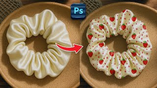 Use Photoshop to achieve cloth mapping effect, realistic and simple
