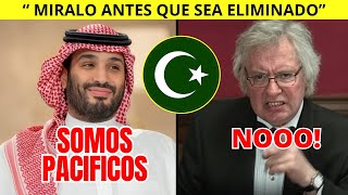 Mira su rostro como cambia cuando habla del Islam frente a Musulmanes