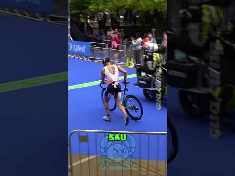 Nhanh quá cũng không tốt! @worldtriathlon    #shorts