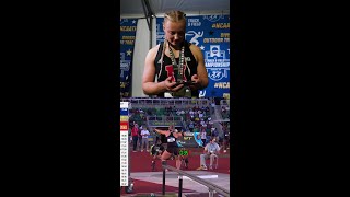 Axelina Johansson NCAA Championship Reaction | Nebraska Track & Field