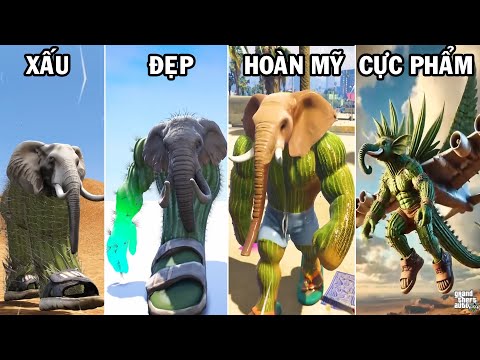 GTA 5 - Lirili Larila cực phẩm nâng cấp từ Xấu xí thành dạng hoàn mỹ | GHTG